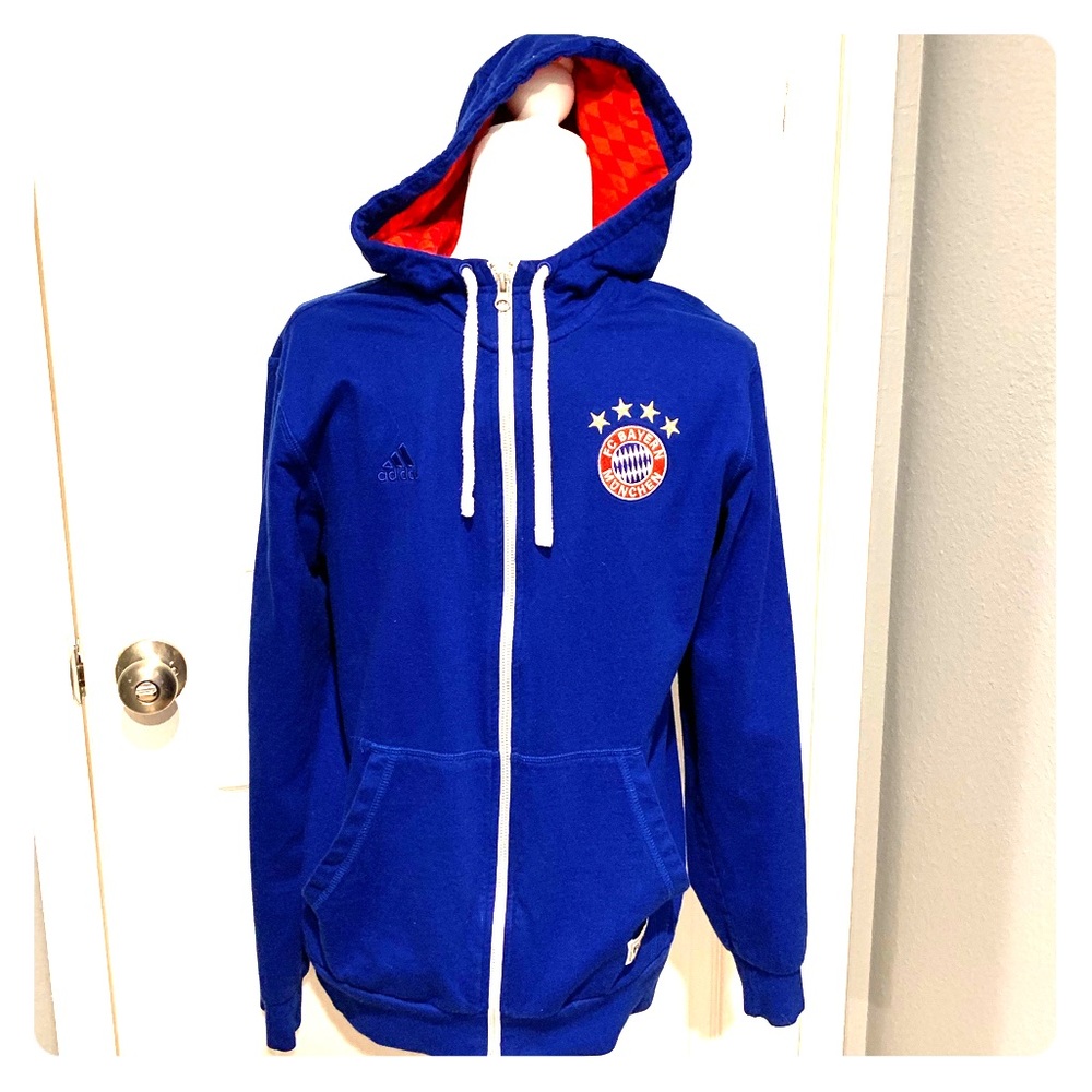 Adidas FC Bayern Munich Zip Hoodie